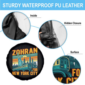 Zohran Mamdani NYC Mayor Spare Tire Cover TS14 Print Your Wear
