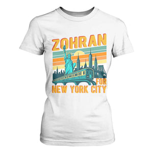 Zohran Mamdani NYC Mayor T Shirt For Women TS14 White Print Your Wear
