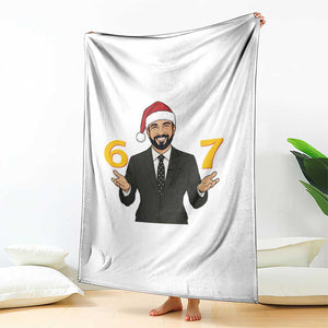 67 Six Seven Zohran Mamdani Christmas Throw Blanket TS14 Print Your Wear