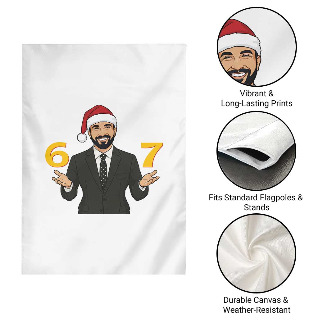 67 Six Seven Zohran Mamdani Christmas Garden Flag TS14 Print Your Wear