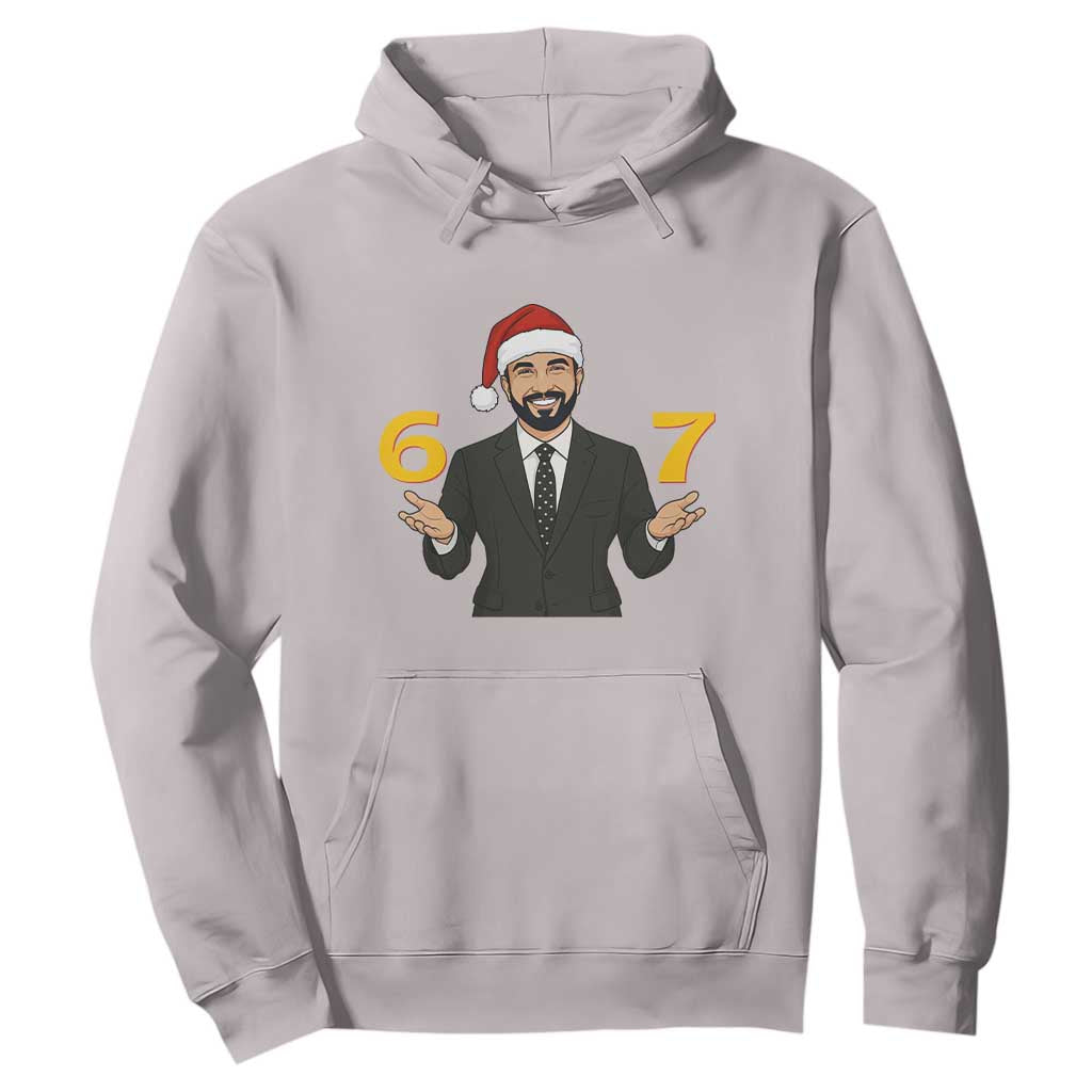 67 Six Seven Zohran Mamdani Christmas Hoodie TS14 Ice Gray Print Your Wear