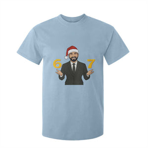 67 Six Seven Zohran Mamdani Christmas T Shirt For Kid TS14 Light Blue Print Your Wear
