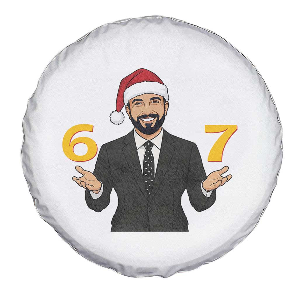 67 Six Seven Zohran Mamdani Christmas Spare Tire Cover TS14 Print Your Wear