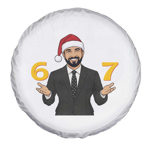 67 Six Seven Zohran Mamdani Christmas Spare Tire Cover TS14 Print Your Wear