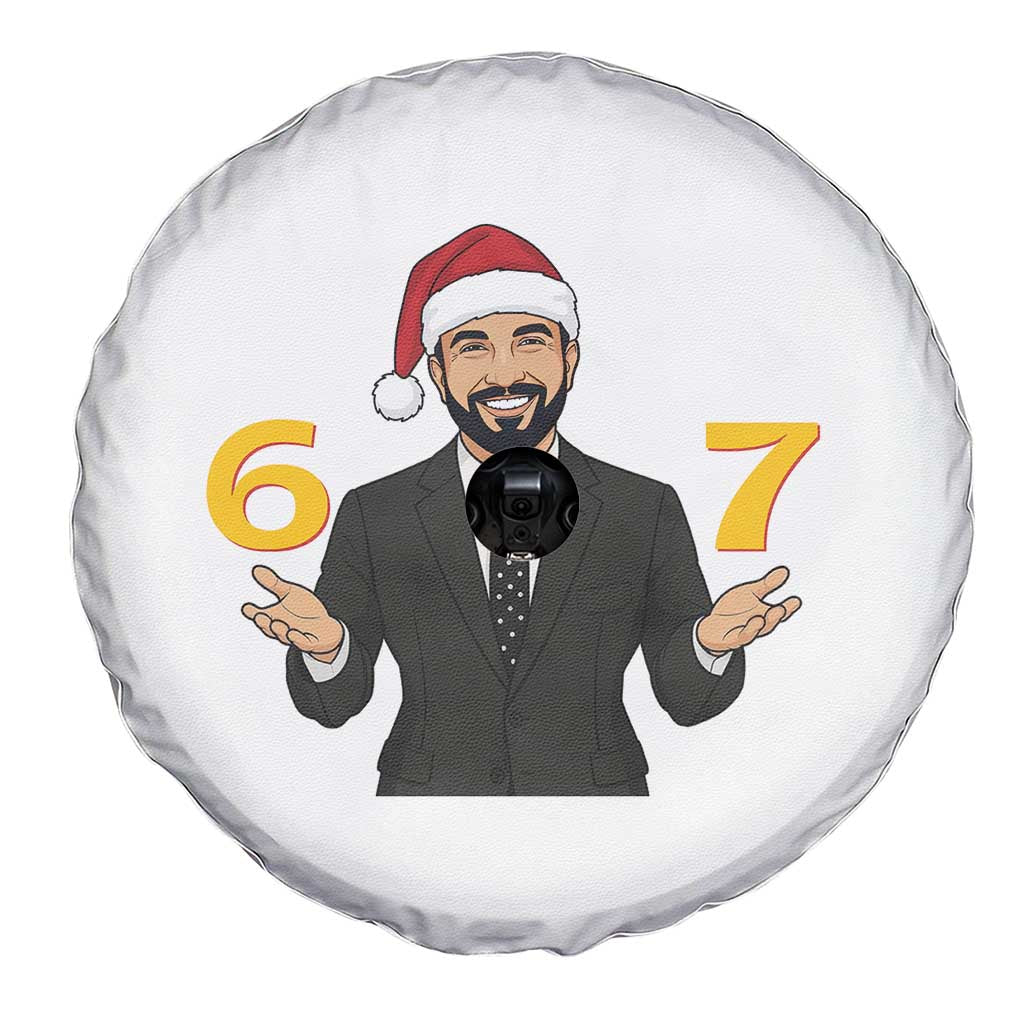 67 Six Seven Zohran Mamdani Christmas Spare Tire Cover TS14 Print Your Wear