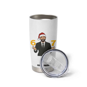 67 Six Seven Zohran Mamdani Christmas Tumbler Cup TS14 Print Your Wear