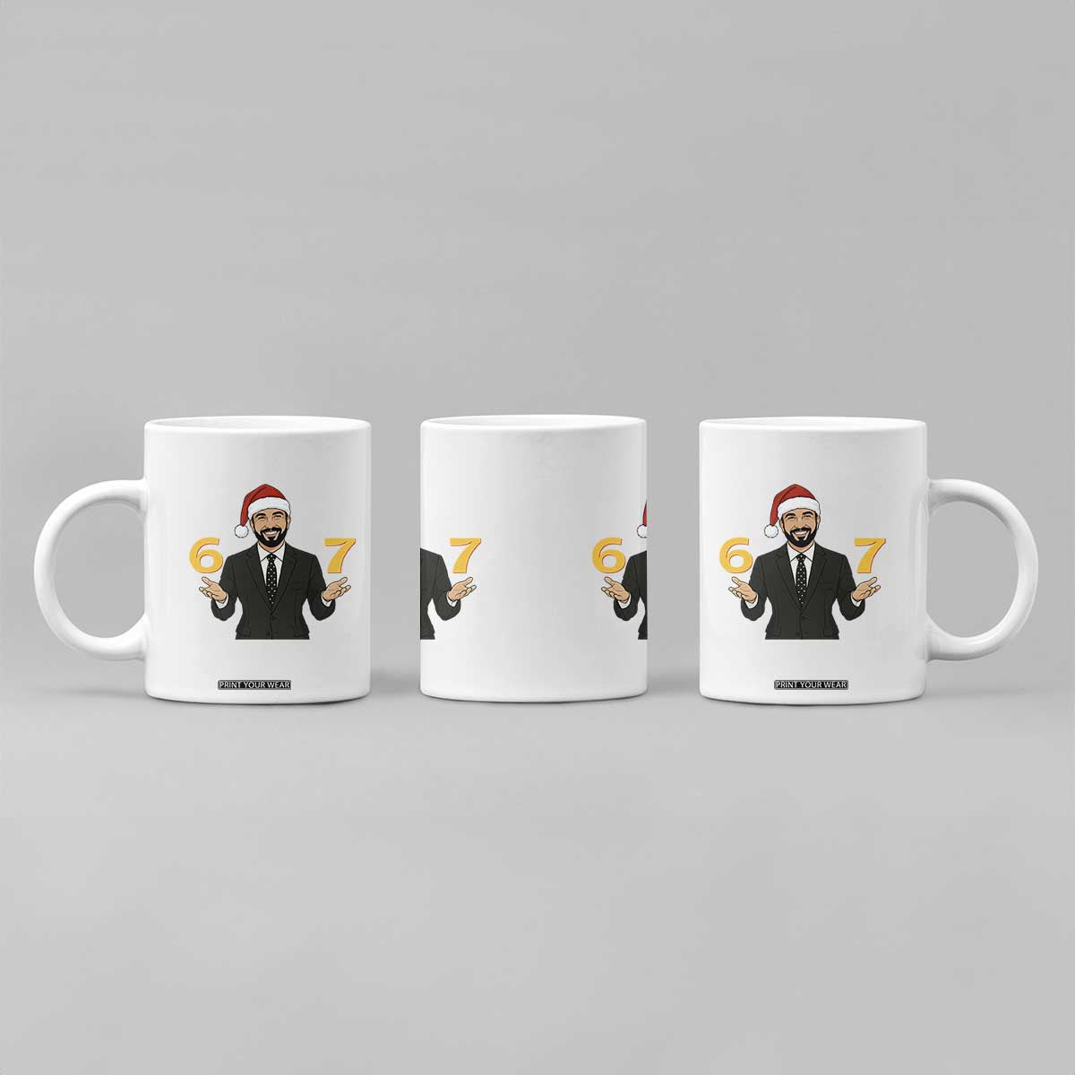 67 Six Seven Zohran Mamdani Christmas Coffee Mug TS14 Print Your Wear