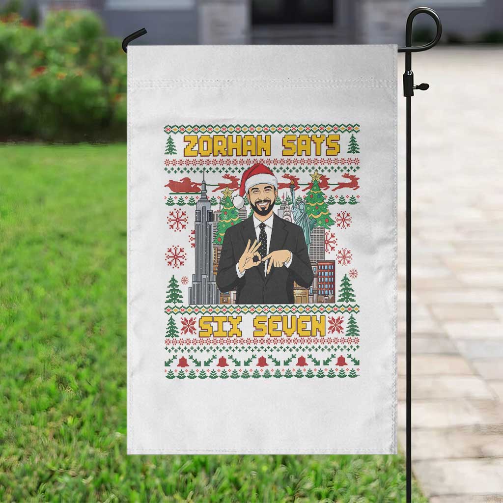 67 Six Seven Zohran Mamdani Christmas Garden Flag Progressive Democrats TS14 Print Your Wear