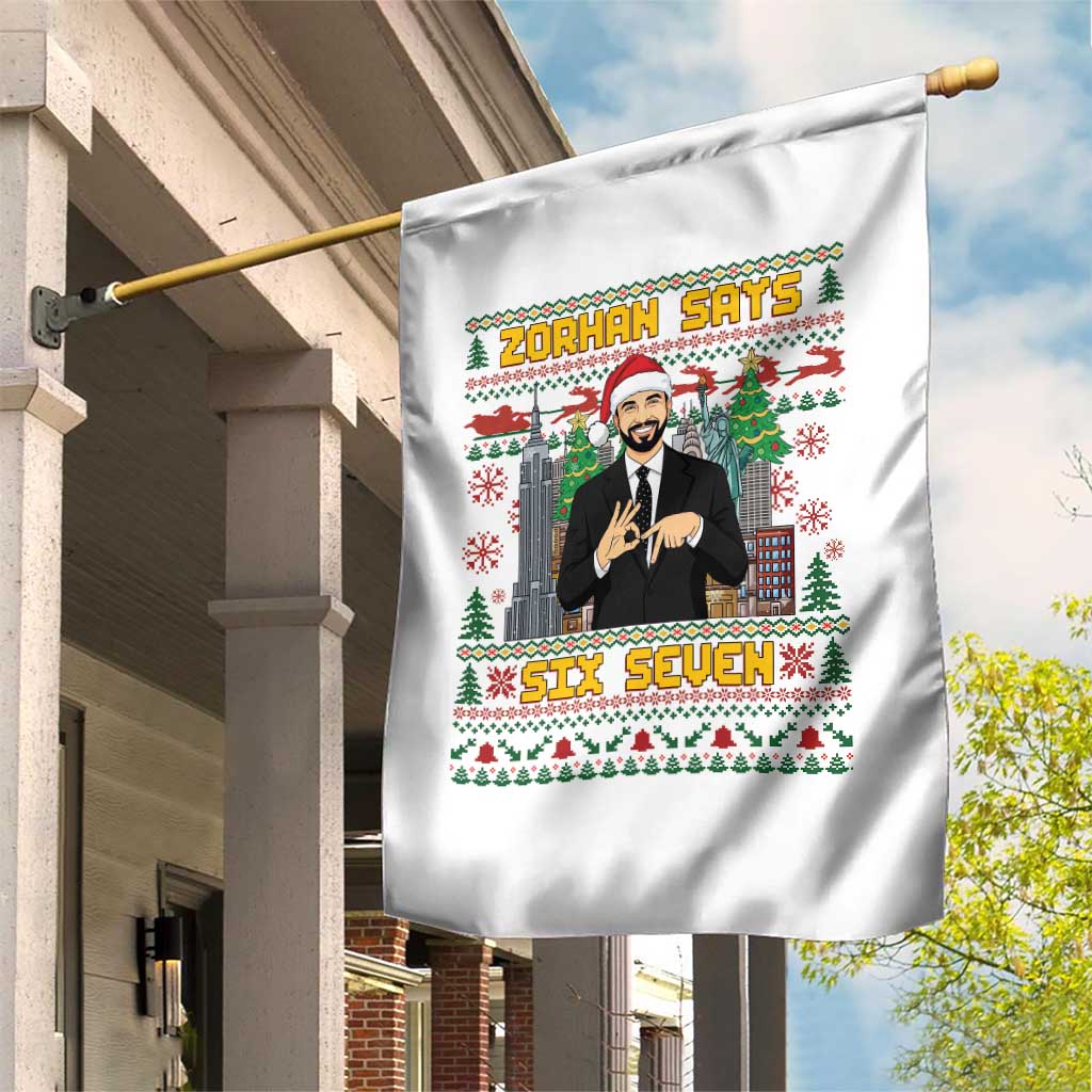 67 Six Seven Zohran Mamdani Christmas Garden Flag Progressive Democrats TS14 Print Your Wear
