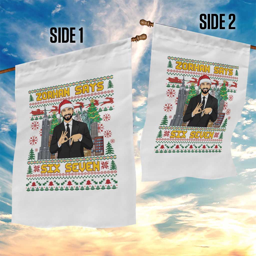 67 Six Seven Zohran Mamdani Christmas Garden Flag Progressive Democrats TS14 Print Your Wear
