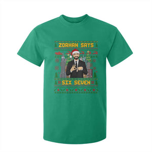 67 Six Seven Zohran Mamdani Christmas T Shirt For Kid Progressive Democrats TS14 Irish Green Print Your Wear