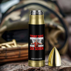 67 Six Seven Trump Christmas Bullet Tumbler TS14 Print Your Wear