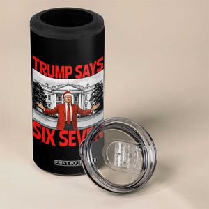67 Six Seven Trump Christmas 4 in 1 Can Cooler Tumbler - Print Your Wear