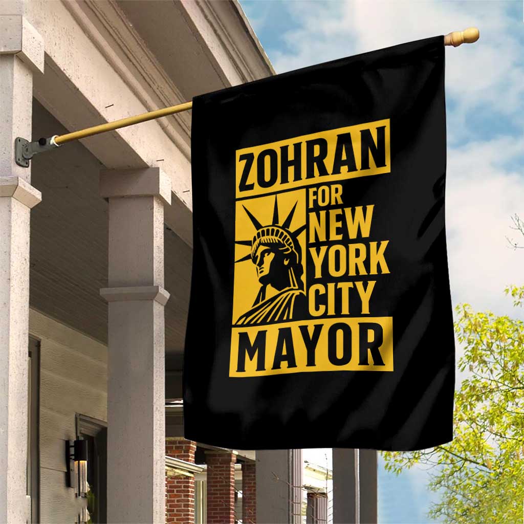 Zohran Mamdani NYC Mayor Garden Flag Funny Cool Trendy Progressive TS14 Print Your Wear