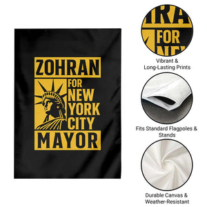 Zohran Mamdani NYC Mayor Garden Flag Funny Cool Trendy Progressive TS14 Print Your Wear