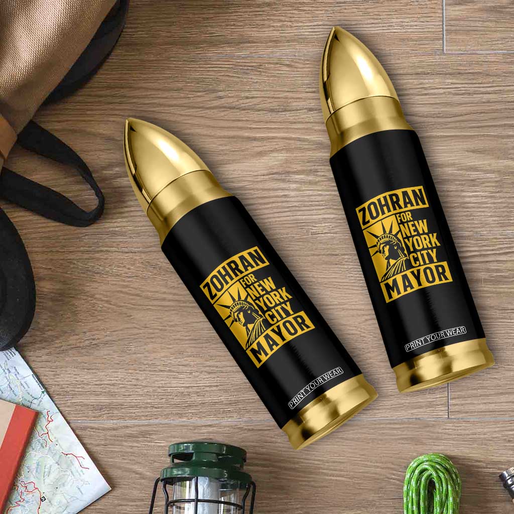 Zohran Mamdani NYC Mayor Bullet Tumbler Funny Cool Trendy Progressive TS14 Print Your Wear