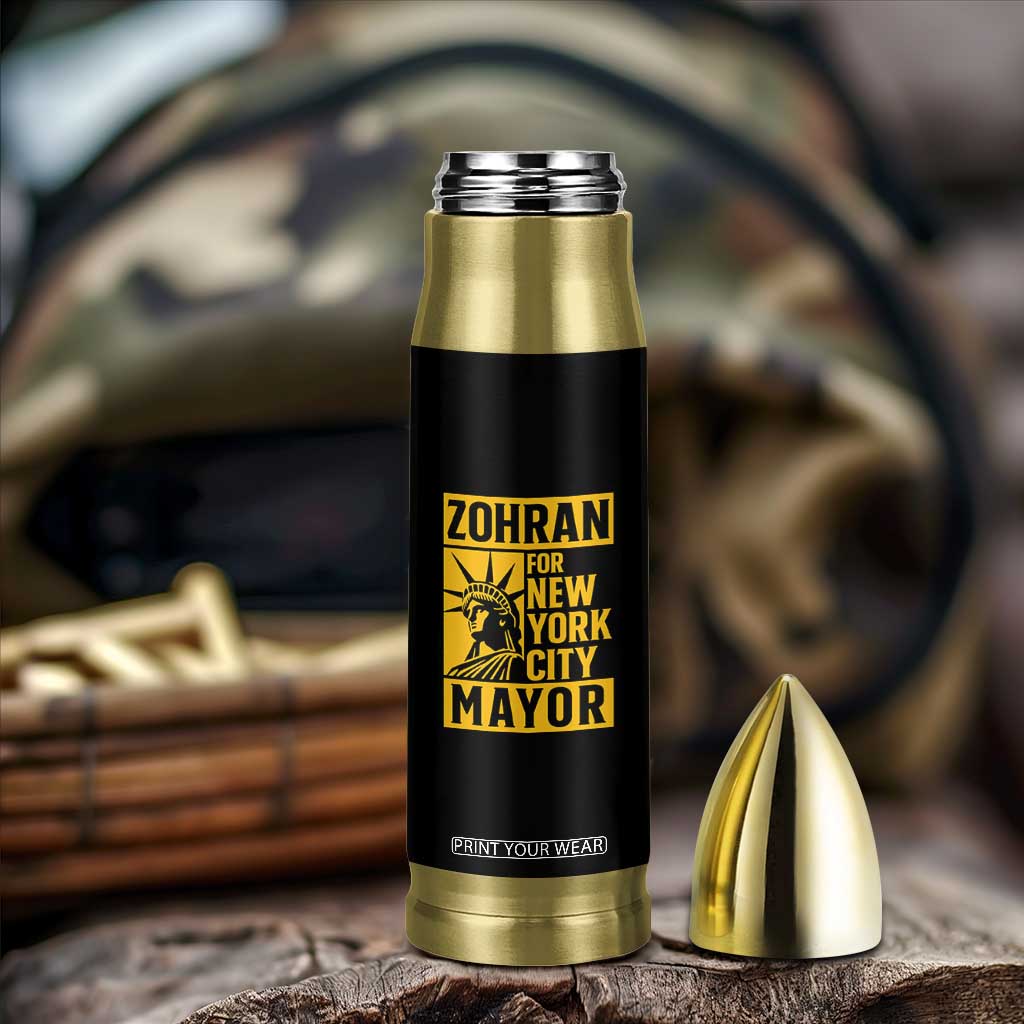 Zohran Mamdani NYC Mayor Bullet Tumbler Funny Cool Trendy Progressive TS14 Print Your Wear