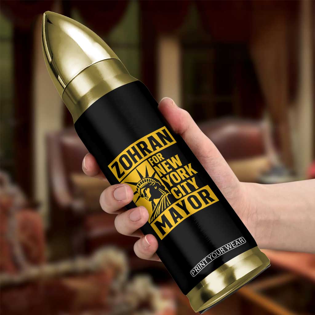 Zohran Mamdani NYC Mayor Bullet Tumbler Funny Cool Trendy Progressive TS14 Print Your Wear