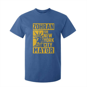 Zohran Mamdani NYC Mayor T Shirt For Kid Funny Cool Trendy Progressive TS14 Royal Blue Print Your Wear