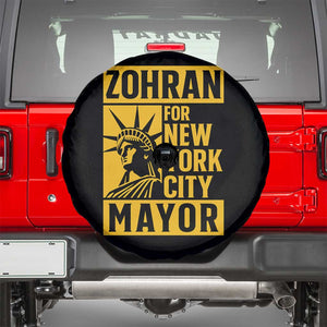 Zohran Mamdani NYC Mayor Spare Tire Cover Funny Cool Trendy Progressive TS14 Black Print Your Wear