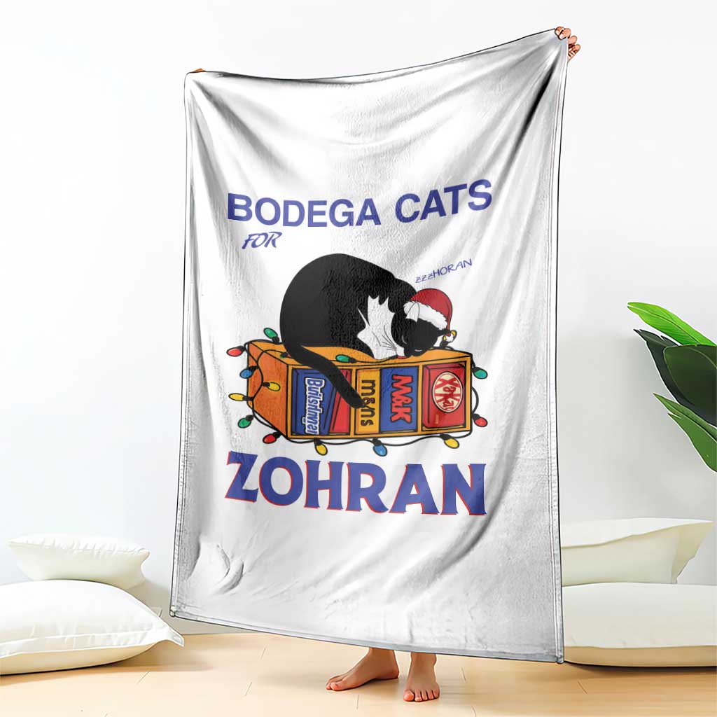 Bodega Cats of New York Throw Blanket Funny Cat NYC Christmas TS14 Print Your Wear