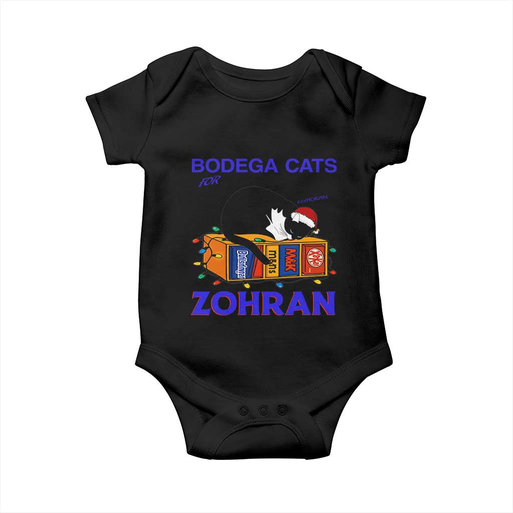 Bodega Cats of New York Baby Onesie Funny Cat NYC Christmas TS14 Black Print Your Wear