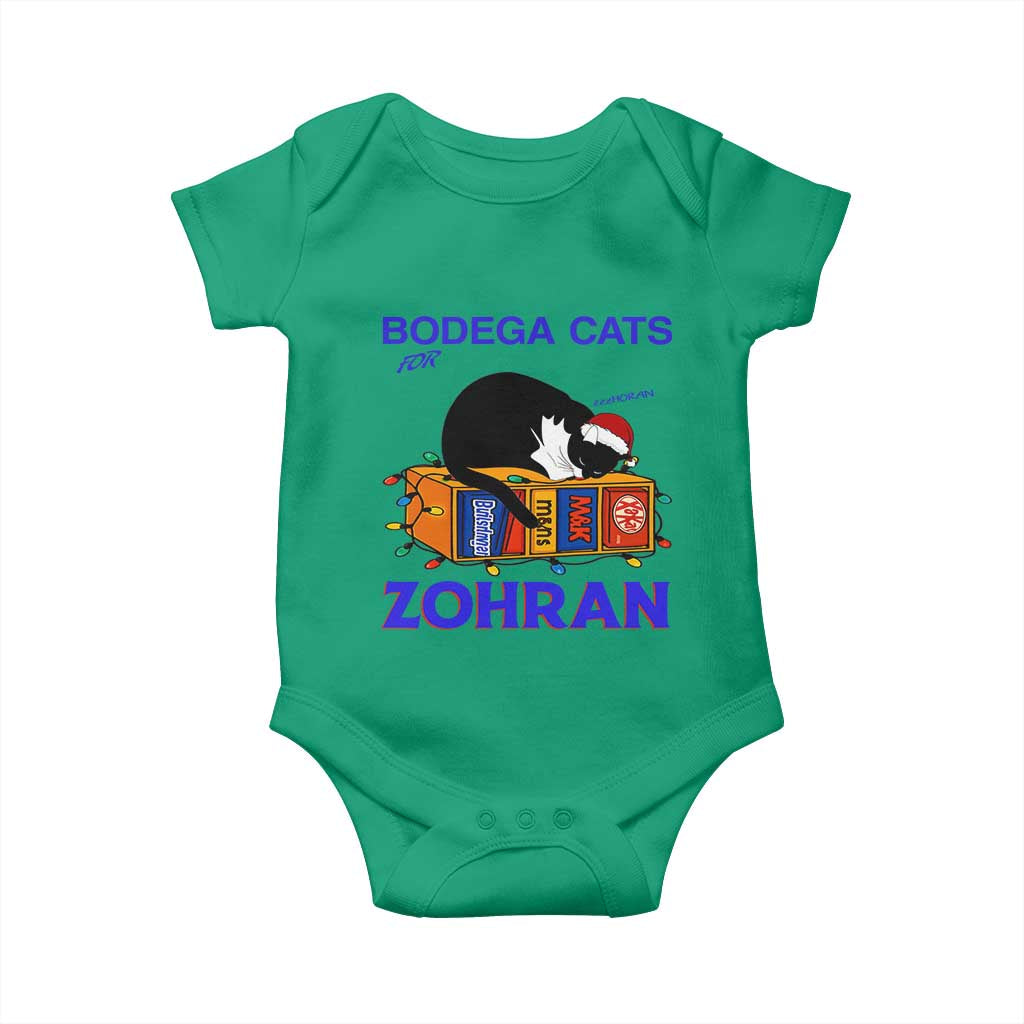 Bodega Cats of New York Baby Onesie Funny Cat NYC Christmas TS14 Irish Green Print Your Wear