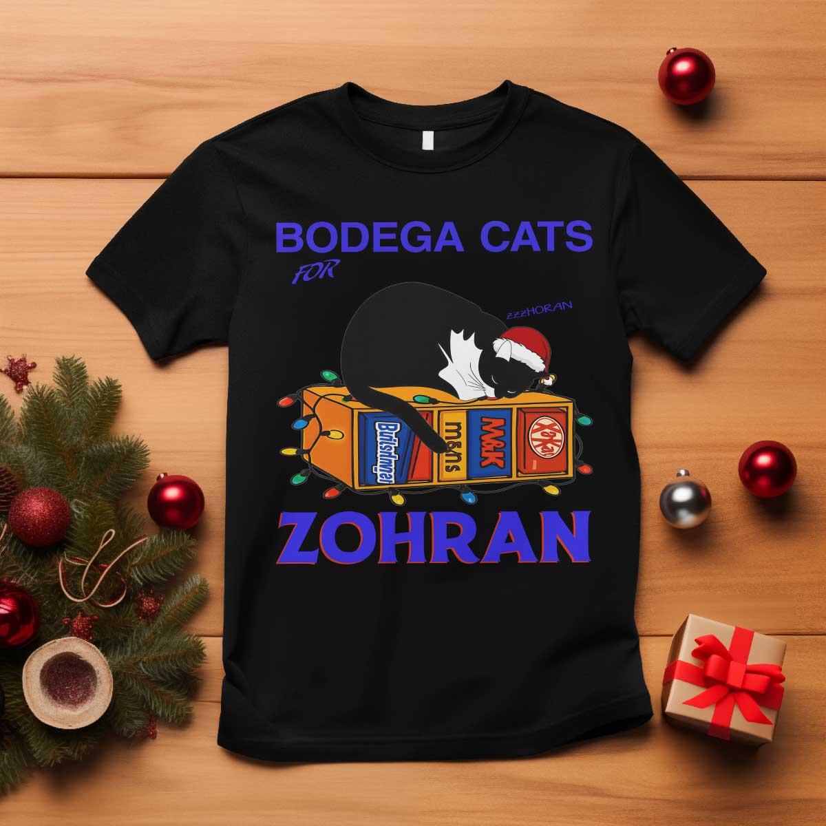 Bodega Cats of New York T Shirt Funny Cat NYC Christmas TS14 Black Print Your Wear