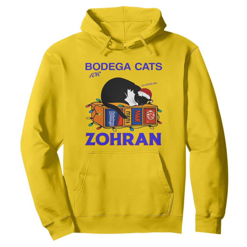 Bodega Cats of New York Hoodie Funny Cat NYC Christmas TS14 Daisy Print Your Wear
