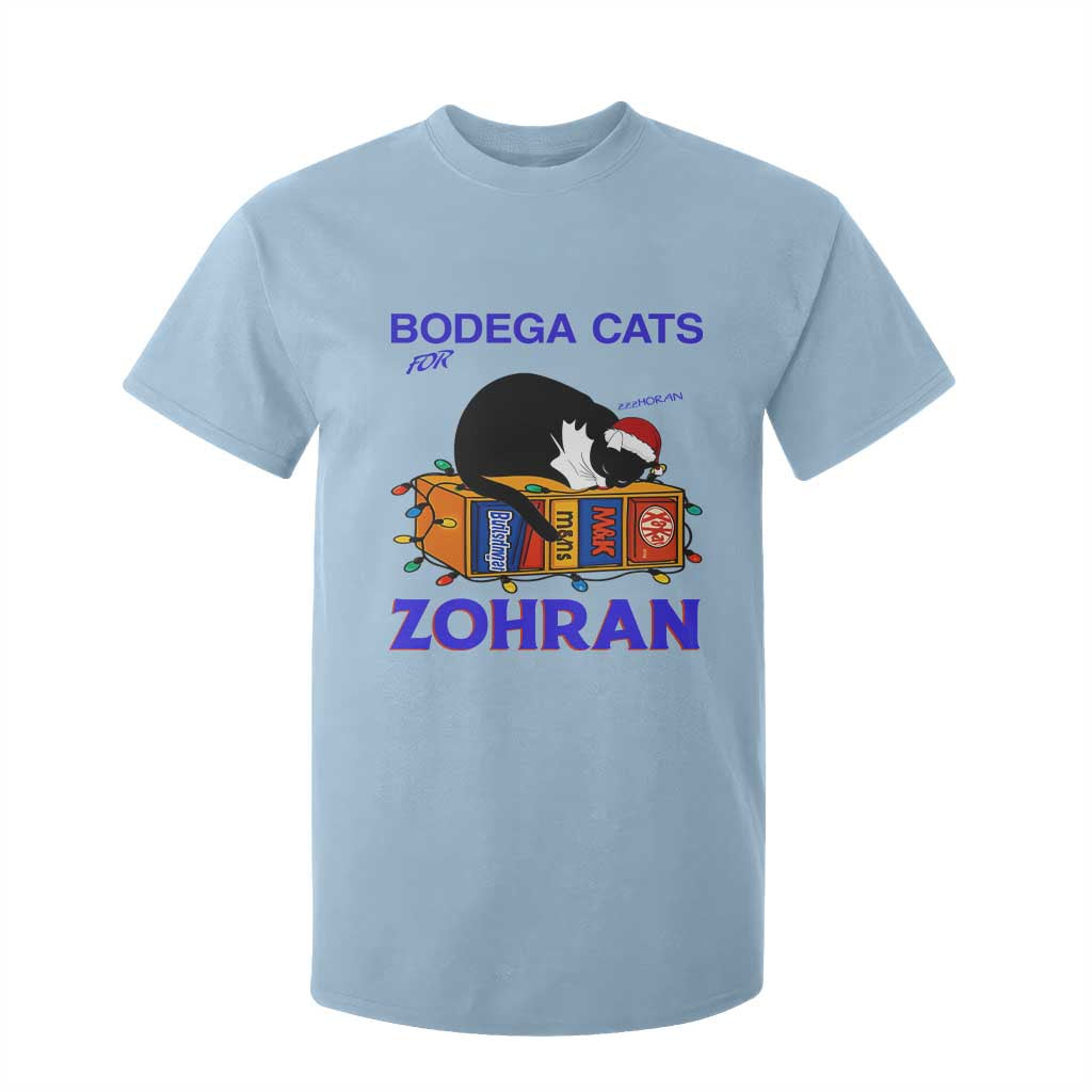 Bodega Cats of New York T Shirt For Kid Funny Cat NYC Christmas TS14 Light Blue Print Your Wear