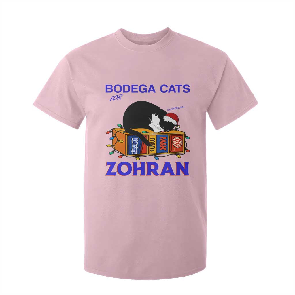 Bodega Cats of New York T Shirt For Kid Funny Cat NYC Christmas TS14 Light Pink Print Your Wear