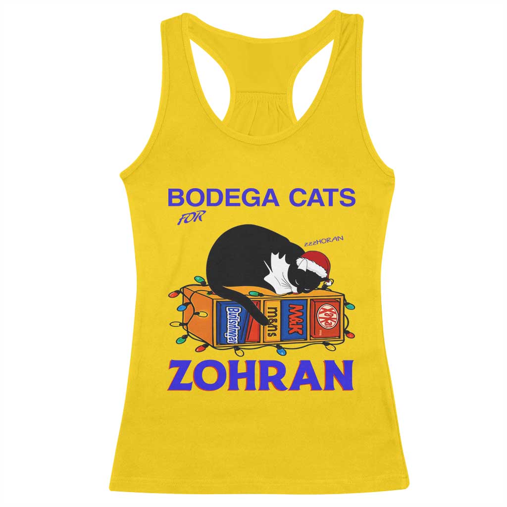 Bodega Cats of New York Racerback Tank Top Funny Cat NYC Christmas TS14 Daisy Print Your Wear