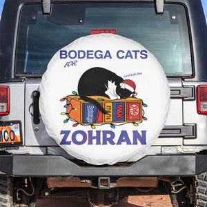 Bodega Cats of New York Spare Tire Cover Funny Cat NYC Christmas TS14 No hole White Print Your Wear