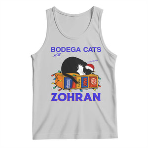 Bodega Cats of New York Tank Top Funny Cat NYC Christmas TS14 Ash Print Your Wear