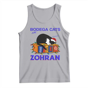 Bodega Cats of New York Tank Top Funny Cat NYC Christmas TS14 Athletic Heather Print Your Wear