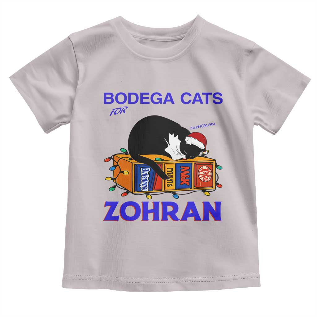 Bodega Cats of New York Toddler T Shirt Funny Cat NYC Christmas TS14 Ice Gray Print Your Wear