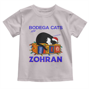 Bodega Cats of New York Toddler T Shirt Funny Cat NYC Christmas TS14 Ice Gray Print Your Wear