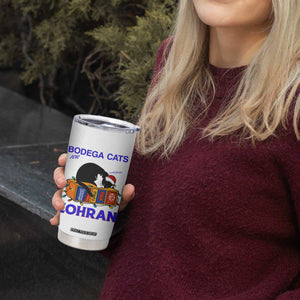 Bodega Cats of New York Tumbler Cup Funny Cat NYC Christmas TS14 Print Your Wear