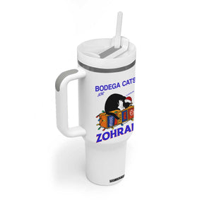 Bodega Cats of New York Tumbler With Handle Funny Cat NYC Christmas TS14 Print Your Wear