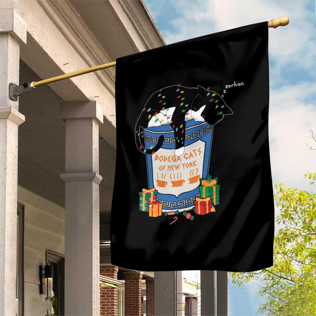 Bodega Cats of New York Garden Flag Funny Democrat Christmas TS14 Print Your Wear
