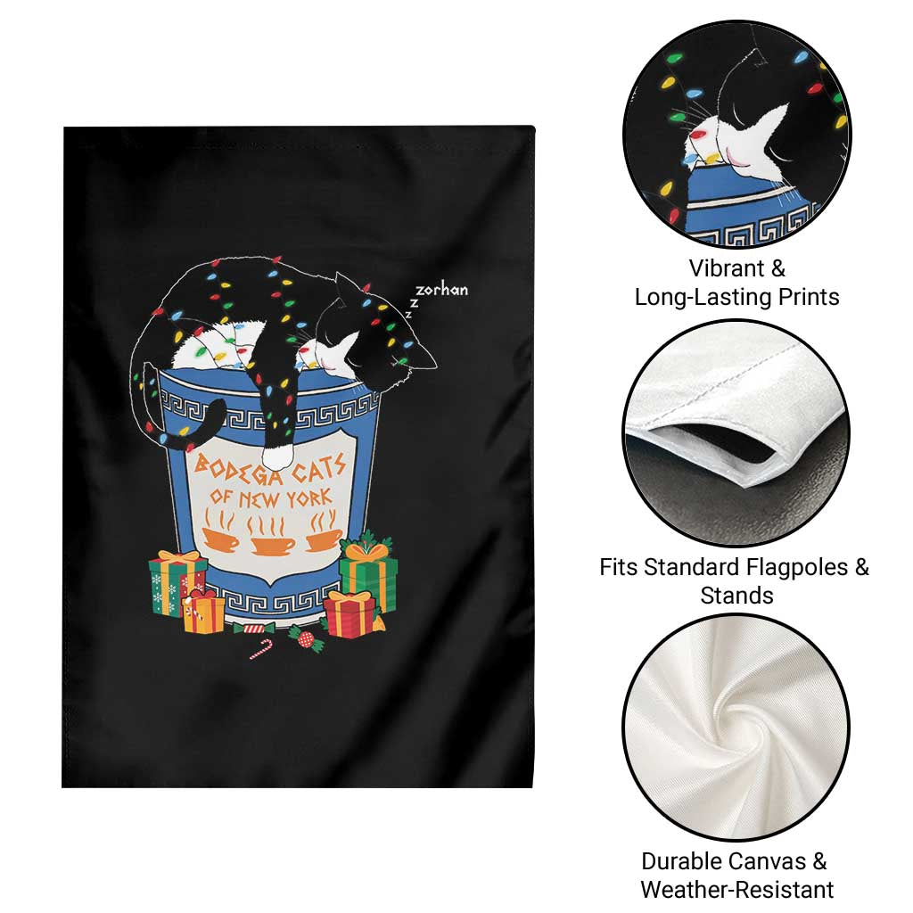 Bodega Cats of New York Garden Flag Funny Democrat Christmas TS14 Print Your Wear
