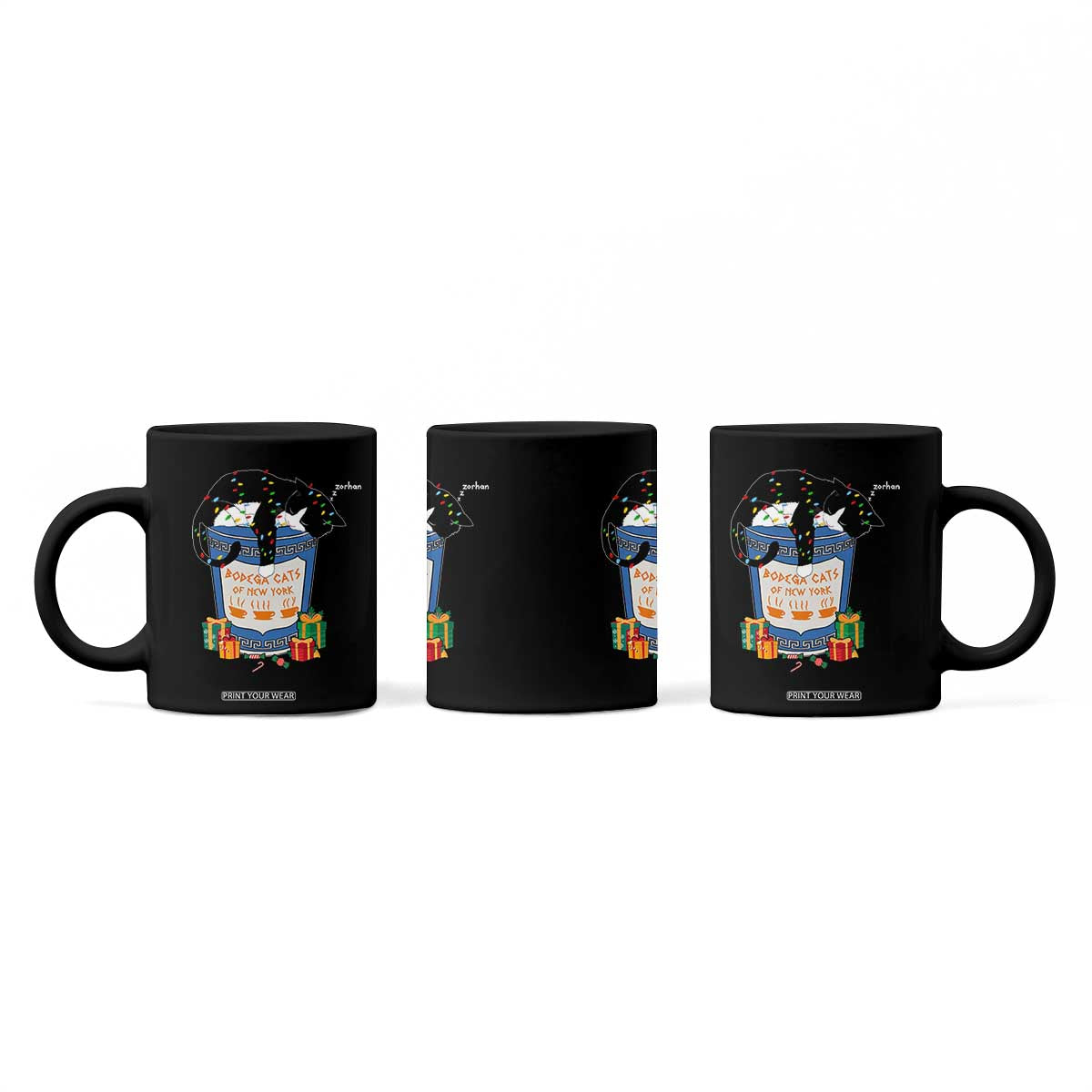 Bodega Cats of New York Coffee Mug Funny Democrat Christmas TS14 Print Your Wear