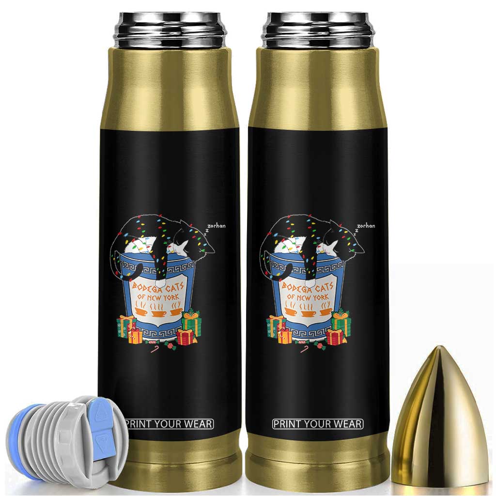 Bodega Cats of New York Bullet Tumbler Funny Democrat Christmas TS14 Black Print Your Wear
