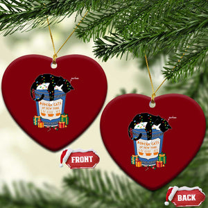 Bodega Cats of New York Ceramic Ornament Funny Democrat Christmas TS14 Print Your Wear