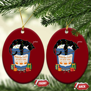 Bodega Cats of New York Ceramic Ornament Funny Democrat Christmas TS14 Print Your Wear