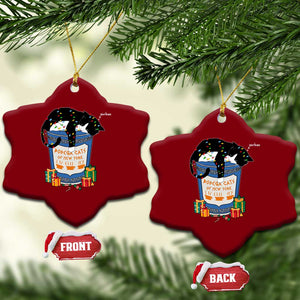 Bodega Cats of New York Ceramic Ornament Funny Democrat Christmas TS14 Print Your Wear