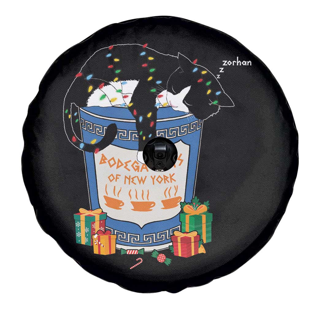 Bodega Cats of New York Spare Tire Cover Funny Democrat Christmas TS14 Print Your Wear