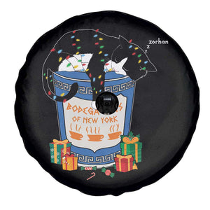 Bodega Cats of New York Spare Tire Cover Funny Democrat Christmas TS14 Print Your Wear