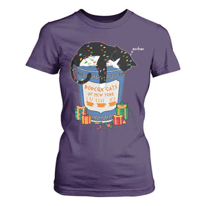 Bodega Cats of New York T Shirt For Women Funny Democrat Christmas TS14 Purple Print Your Wear