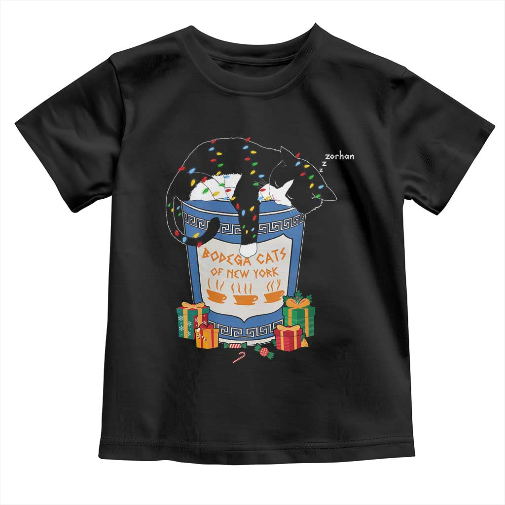 Bodega Cats of New York Toddler T Shirt Funny Democrat Christmas TS14 Black Print Your Wear